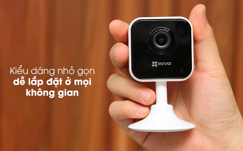 Camera IP Không Dây Ezviz C1HC HD có kiểu dáng nhỏ gọn