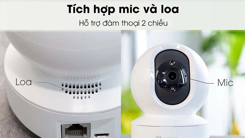 Camera IP Ezviz Cs TY1 Âm Thanh 2 Chiều