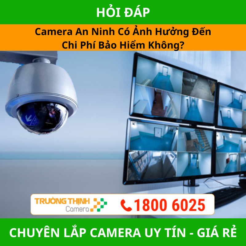 Camera An Ninh Có Ảnh Hưởng Đến Chi Phí Bảo Hiểm Không?