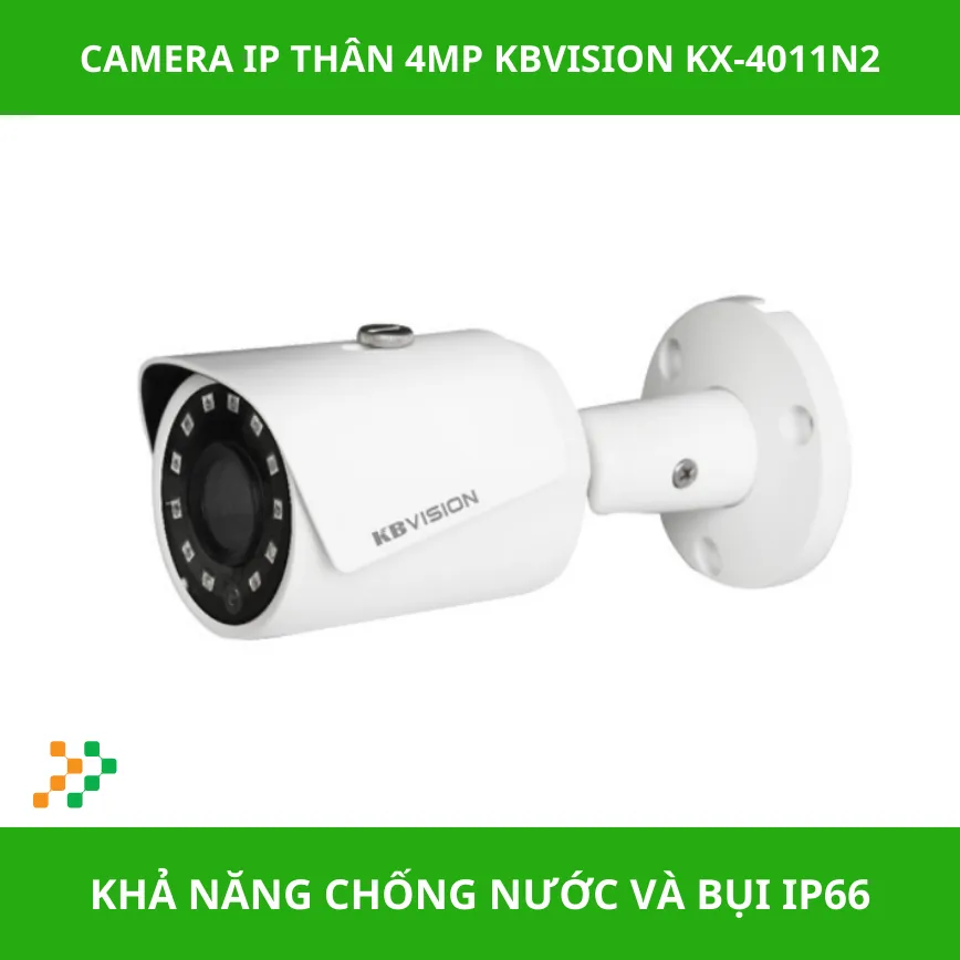 Camera IP Thân 4MP KBVISION KX-4011N2