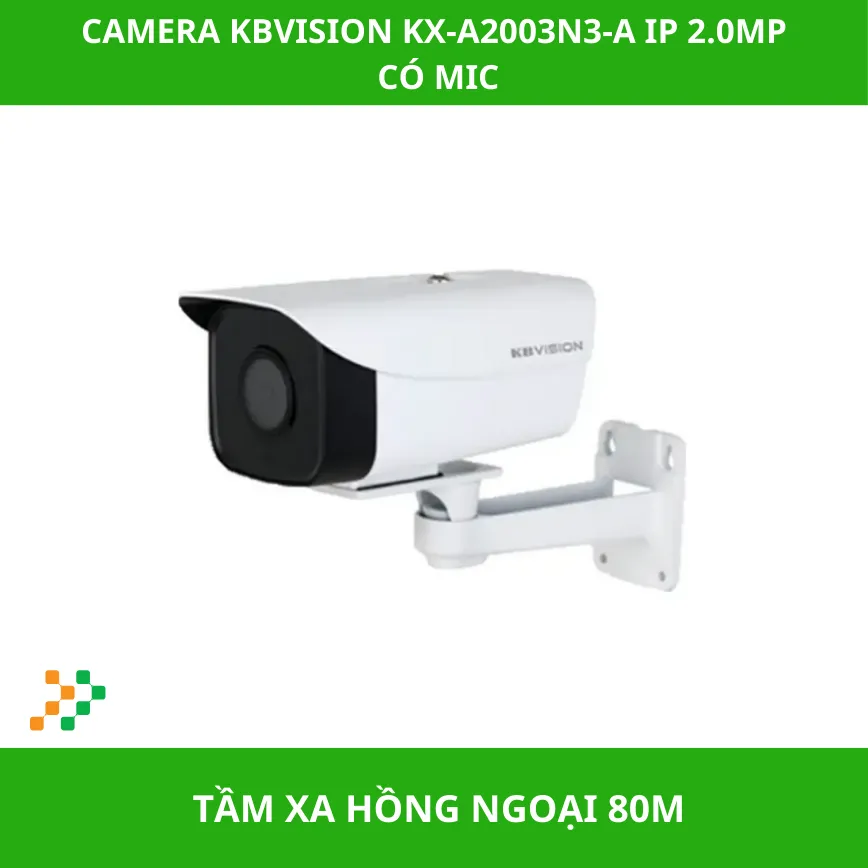 Camera KBVISION KX-A2003N3-A IP 2.0MP Có Mic