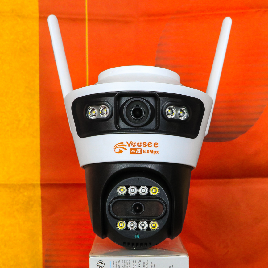 Camera Wifi Yoosee 2 Mắt Kép Khủng Long 8MPx – QPT609