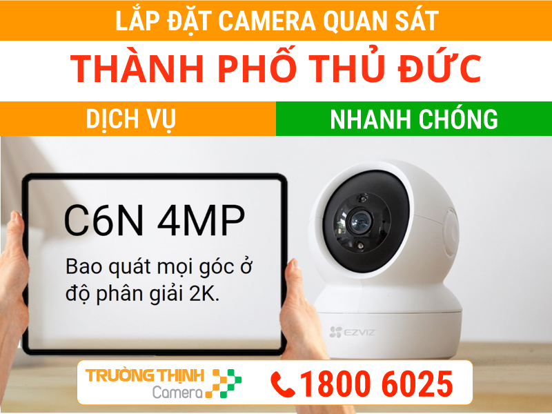 Lắp Đặt Camera Quan Sát Ở Thành phố Thủ Đức