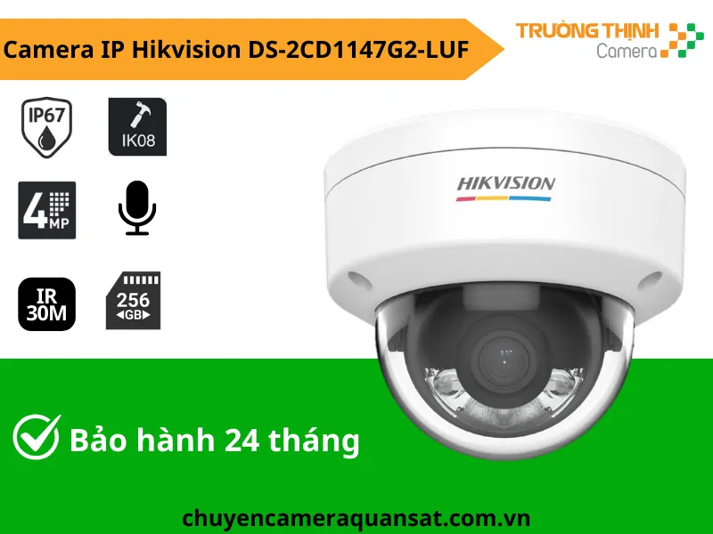 Camera Hikvision DS-2CD1147G2-LUF 4MP