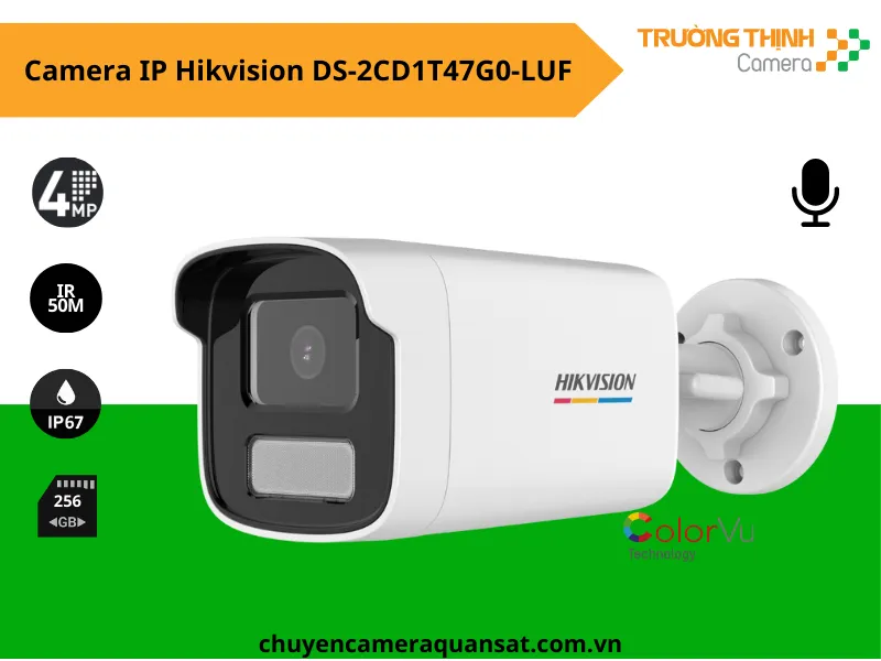 Camera Hikvision DS-2CD1T47G0-LUF