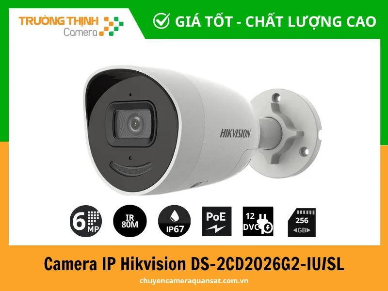 Camera Hikvision DS-2CD2026G2-IU/SL