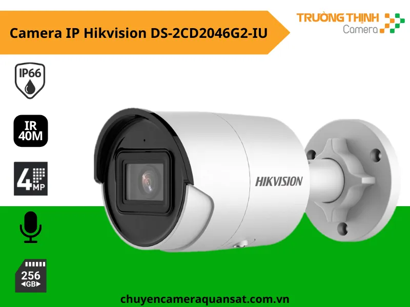 Camera IP Hikvision DS-2CD2046G2-IU