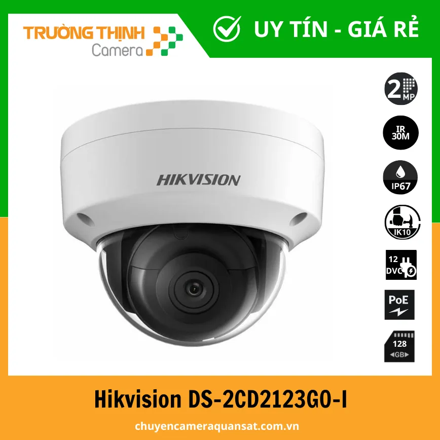 Camera Hikvision DS-2CD2123G0-I