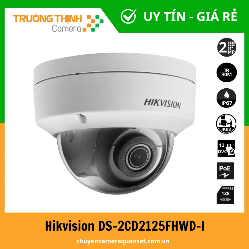 Camera Hikvision DS-2CD2125FHWD-I