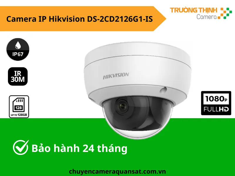 Camera IP Hikvision DS-2CD2126G1-IS