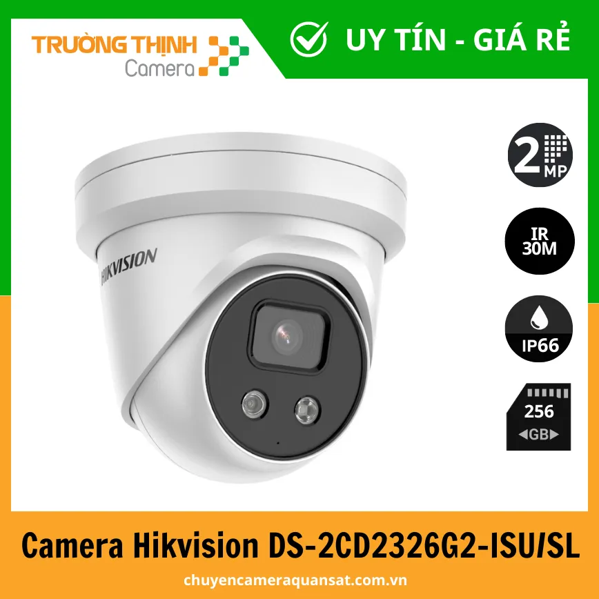 Camera IP Hikvision DS-2CD2326G2-ISU/SL