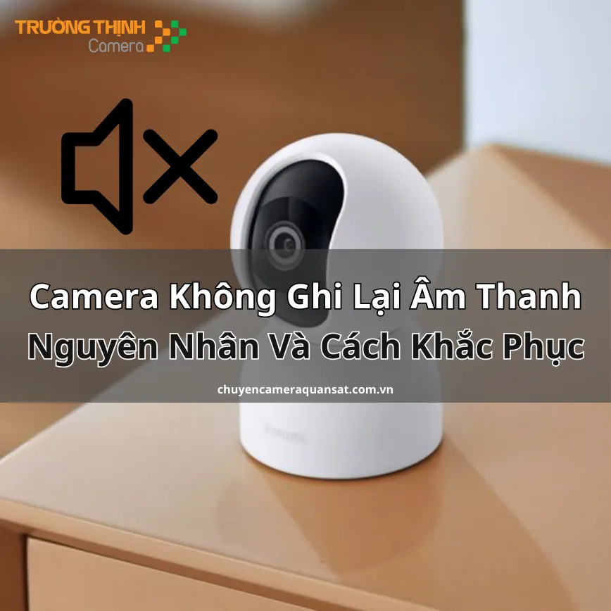 Camera Không Ghi Lại Âm Thanh - Nguyên Nhân Và Cách Khắc Phục