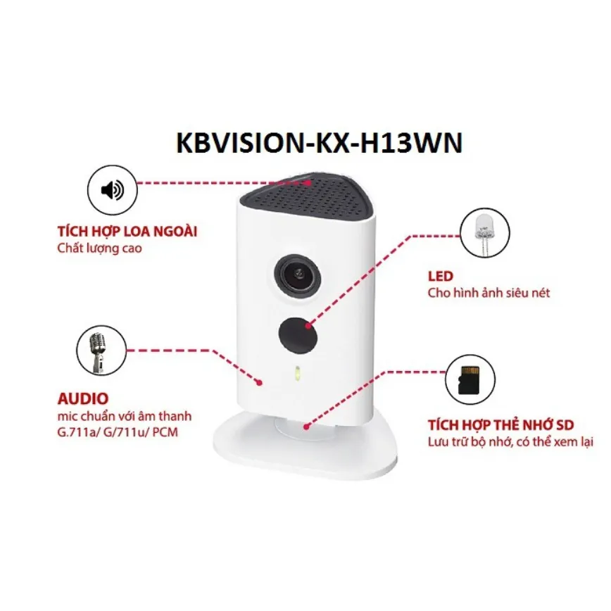 Camera Smart Kbvision KX-H13WN