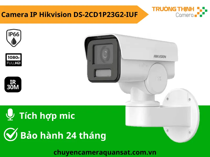 Camera Speed Mini Hikvision DS-2CD1P23G2-IUF