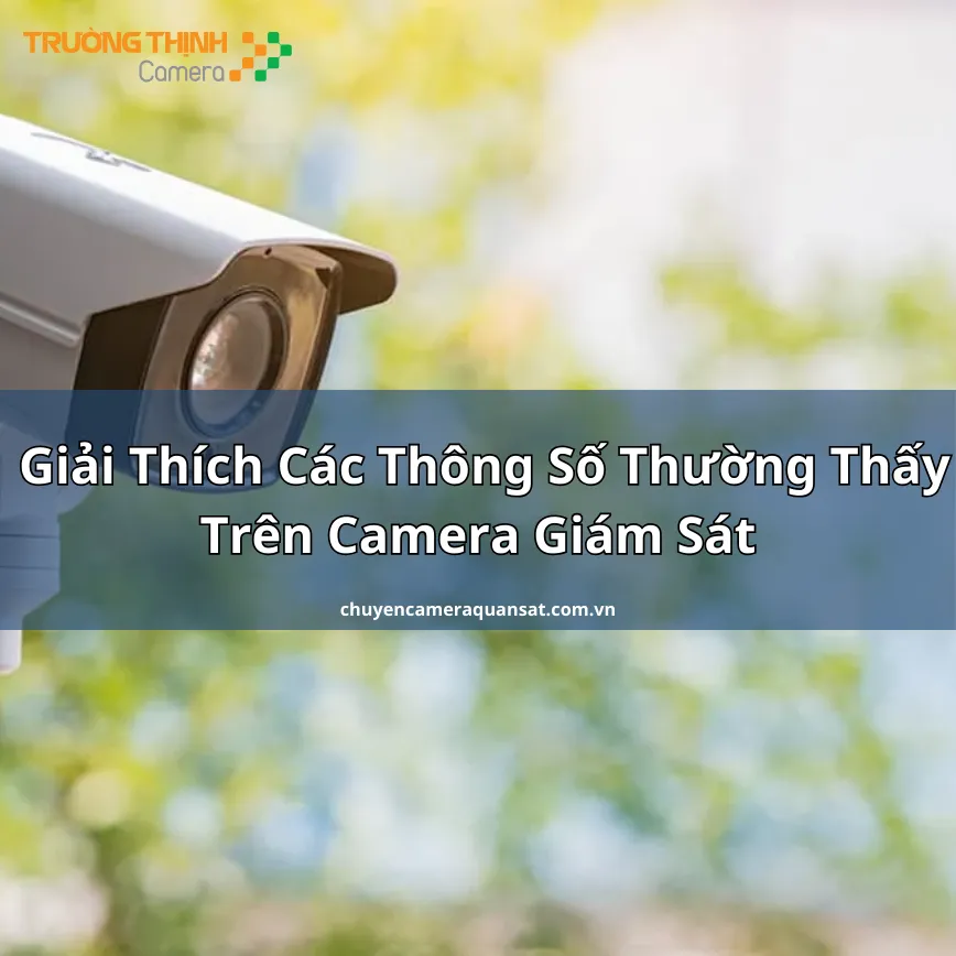  Giải Thích Các Thông Số Thường Thấy Trên Camera Giám Sát