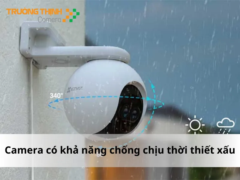 Tiêu Chí Lựa Chọn Camera Cho Sân Vườn - Chống nước