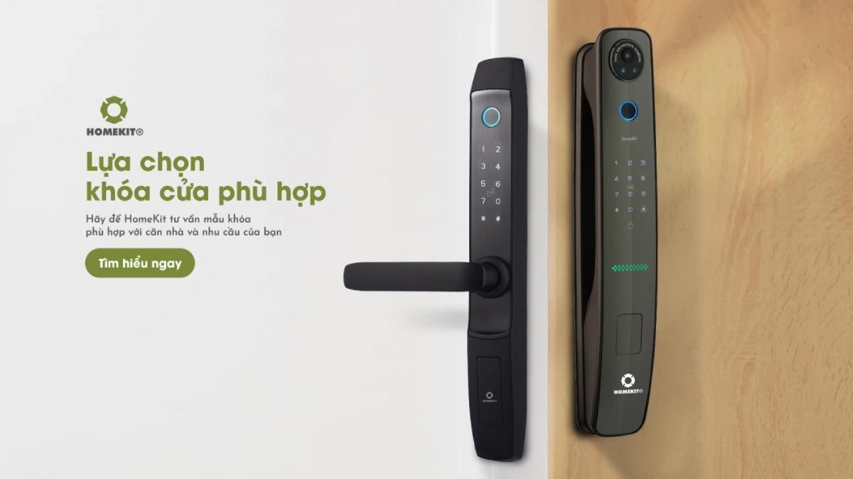 Khóa Cửa HomeKit – Lựa Chọn Uy Tín Cho Thương Hiệu Khóa Cửa Thông Minh Tại Việt Nam